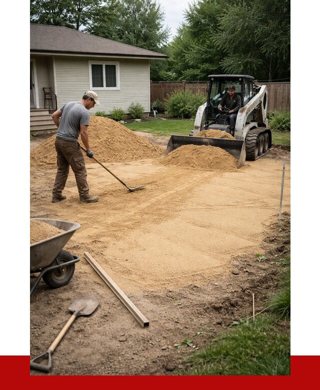 Отсыпка участка песком в Архангельске, от 2570 р., ПРОНЕРУДРхн