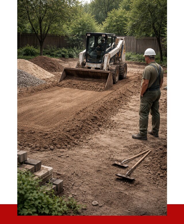 Выравнивание участка под ключ в Архангельске от 3598 р. | ПРОНЕРУДРхн